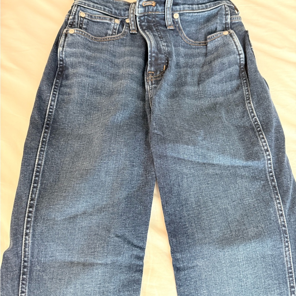 Women's Straight Leg Blue Jeans